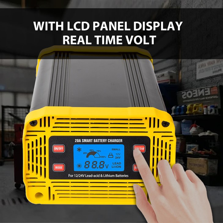 12V/24V 20A Smart Battery Charger price